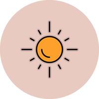 Sun Vecto Icon vector