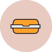 Food Container Vecto Icon vector