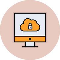 Data Secure Vecto Icon vector