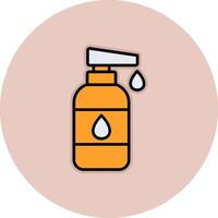 Baby lotion Vecto Icon vector