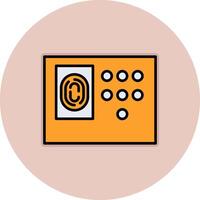 Security System Vecto Icon vector