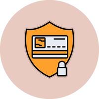 Card Security Vecto Icon vector