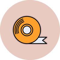 Adhesive Tape Vecto Icon vector