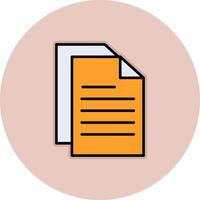 Documents Vecto Icon vector