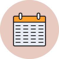 Calendar Vecto Icon vector