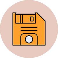 Floppy Disk Vecto Icon vector