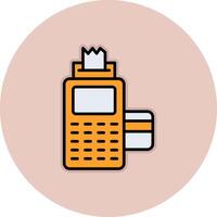 Card Reader Vecto Icon vector