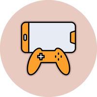 Joystick and Mobile Vecto Icon vector