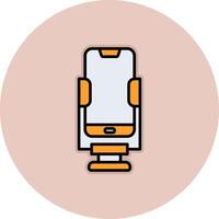 Smartphone Stand Vecto Icon vector