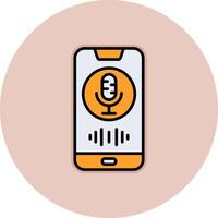 Voice Assistant Vecto Icon vector