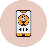 Voice Assistant Vecto Icon vector