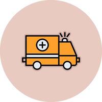 Ambulance Vecto Icon vector