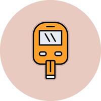 Glucometer Vecto Icon vector