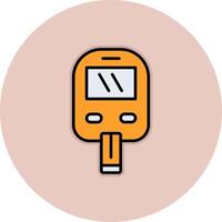 Glucometer Vecto Icon vector