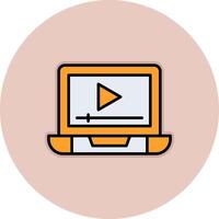 Video Ad Vecto Icon vector