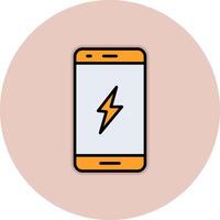 Recharge Mobile Vecto Icon vector