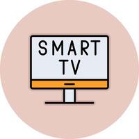 Smart Tv Vecto Icon vector