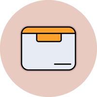 Delivery Box Vecto Icon vector