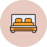 Bed Vecto Icon vector