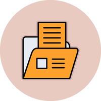 File Folder Vecto Icon vector