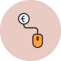 Pay Per Click Vecto Icon vector