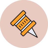 PushPin Vecto Icon vector
