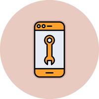 Smartphone Repair Vecto Icon vector