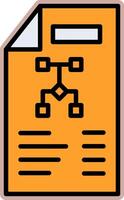 Work File Vecto Icon vector