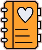 Notebook Vecto Icon vector