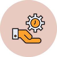 Time Management Vecto Icon vector
