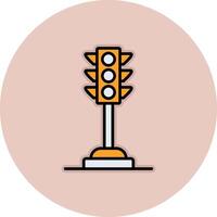 Traffic light Vecto Icon vector