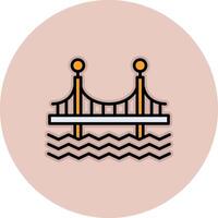 Bridge Vecto Icon vector