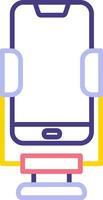 Smartphone Stand Vecto Icon vector