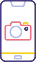 Smartphone Camera Vecto Icon vector