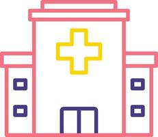 Hospital Building Vecto Icon vector