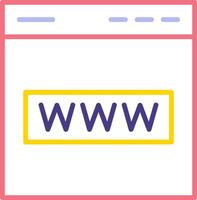 Web Site Vecto Icon vector
