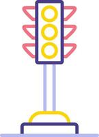 Traffic light Vecto Icon vector