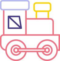 Baby Train Vecto Icon vector