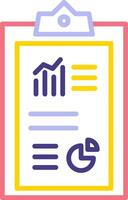 Work Report Vecto Icon vector