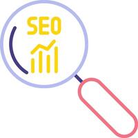 Seo Search Vecto Icon vector