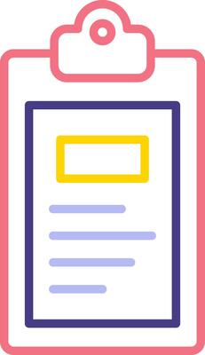 Clipboard Vecto Icon