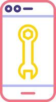 Smartphone Repair Vecto Icon vector