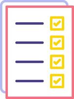 Check list Vecto Icon vector