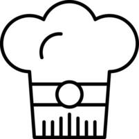 Chef Hat Vecto Icon vector