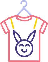 Baby Clothes Vecto Icon vector