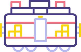 Train Cargo Vecto Icon vector