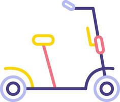 Kick Scooter Vecto Icon vector