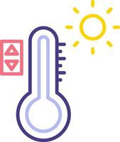 Temperature Control Vecto Icon vector