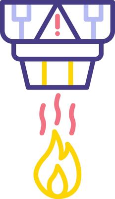 Smoke Detector Vecto Icon