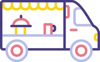 Food Truck Vecto Icon vector